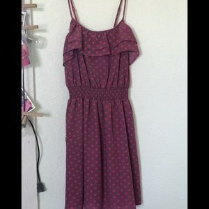 Xhilaration spaghetti strap dress (from target).